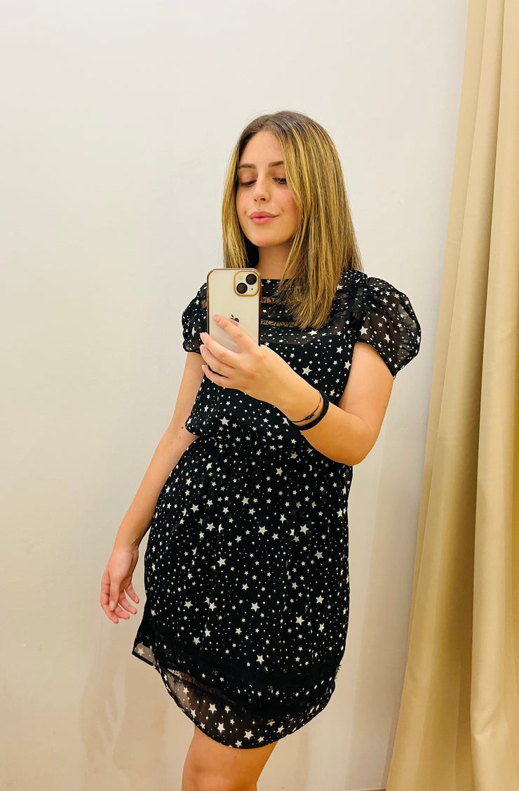 Maniche Lunghe Zara Vestito Nero Seta Donna Zara Autunno Inverno